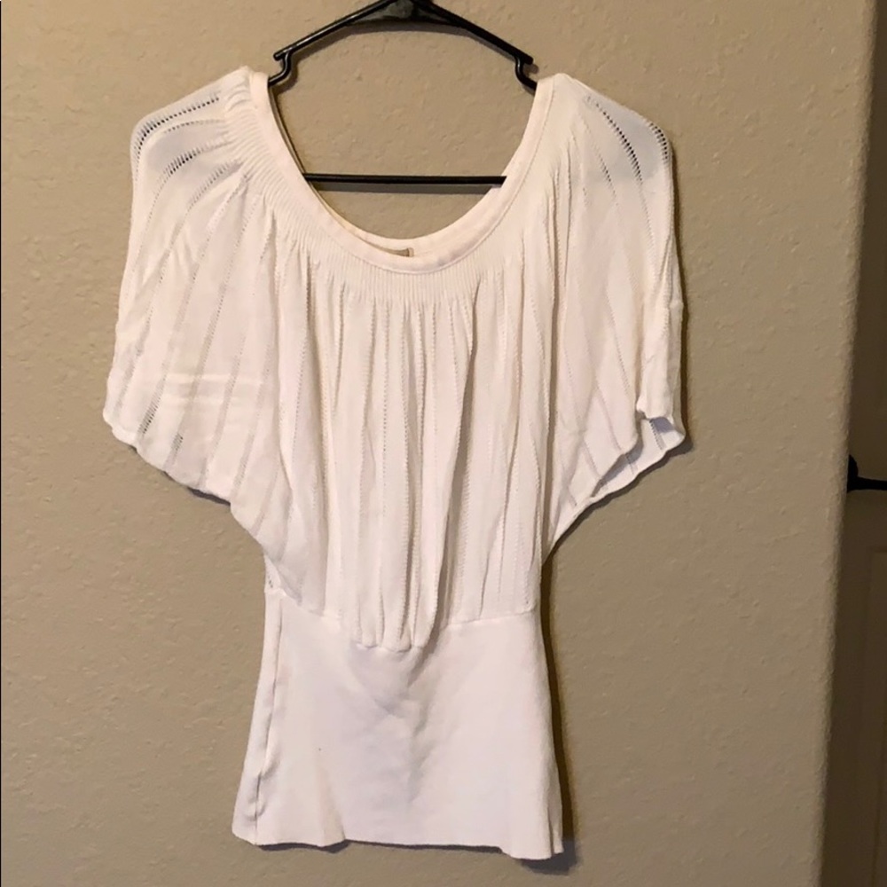 Cream blouse